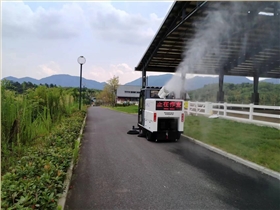 電動清掃車清潔葉片很快存在，解決了人們可能遇到的困難