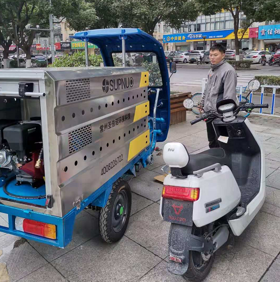 無(wú)錫衛(wèi)生文明城市未入選？采購(gòu)三輪高壓沖洗車(chē)來(lái)整改