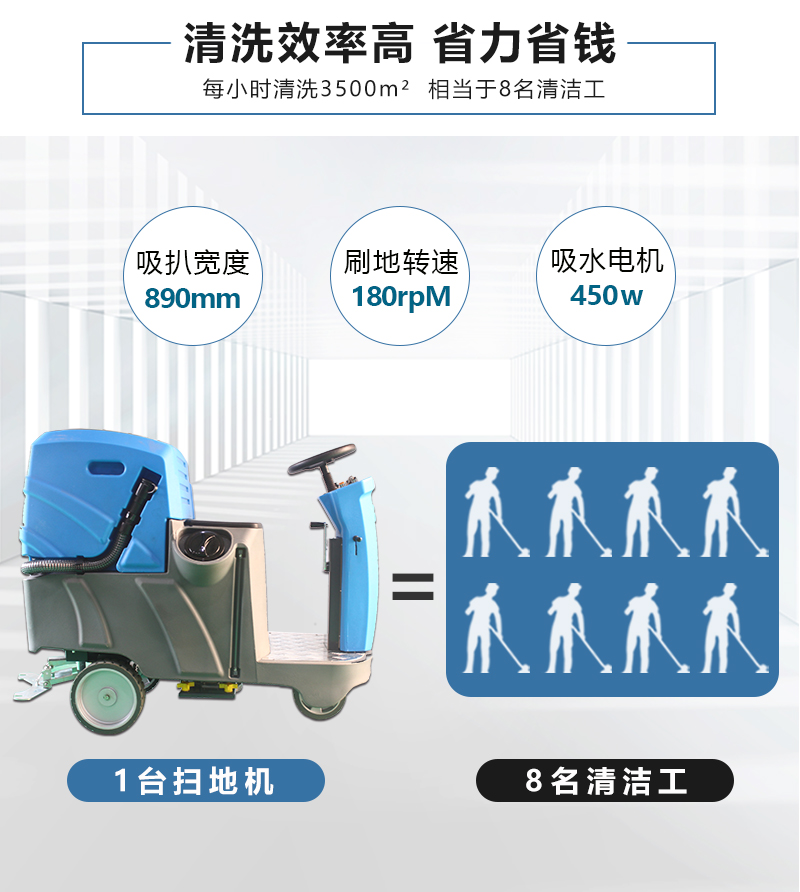 駕駛洗地機(jī)